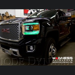 GMC Sierra Multicolor DRL LED Boards - Multicolor and White